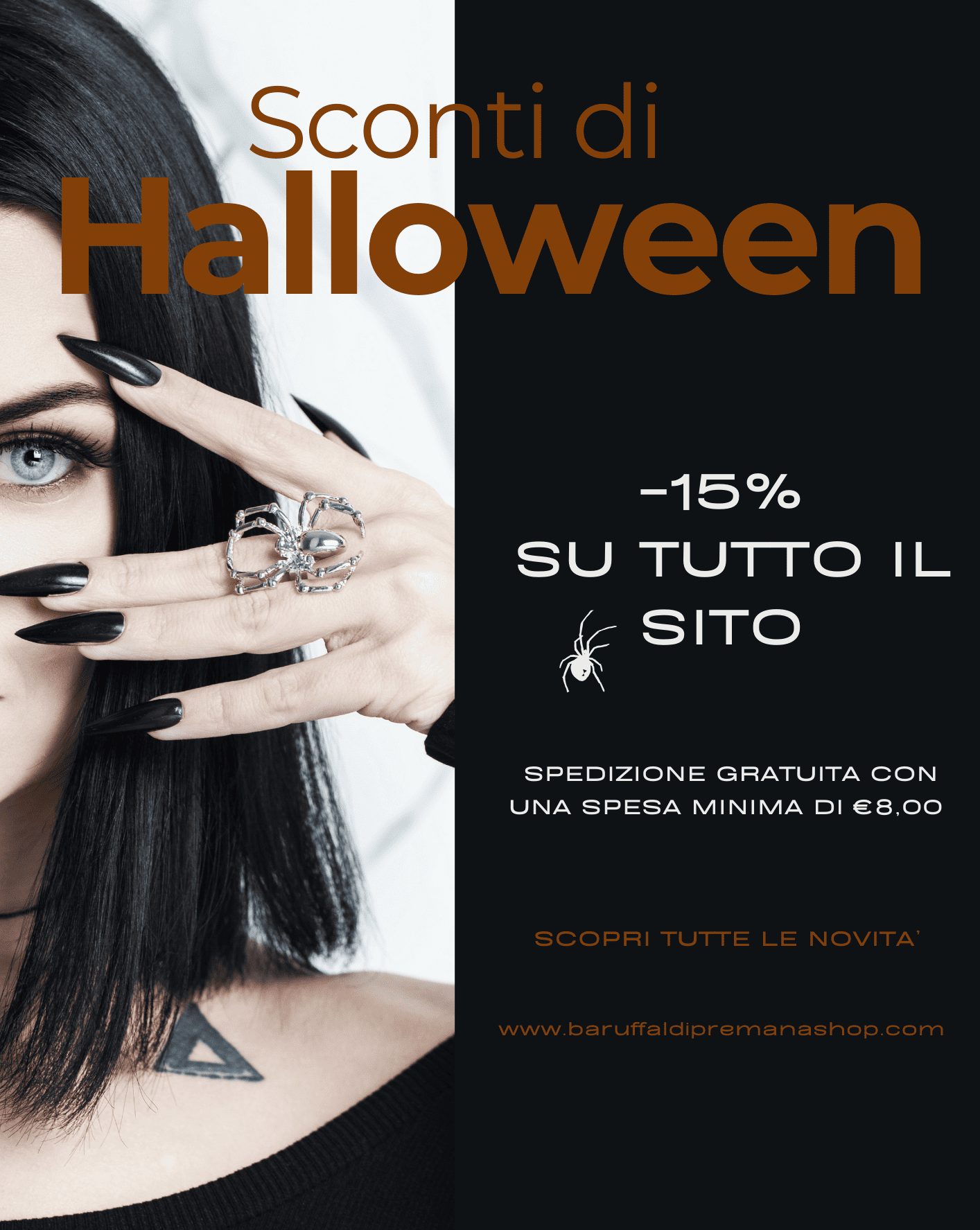 Sconti di hallowwn, promo, idea regalo, cosmetica, beauty, bellezza, manicure, pedicure, unghie