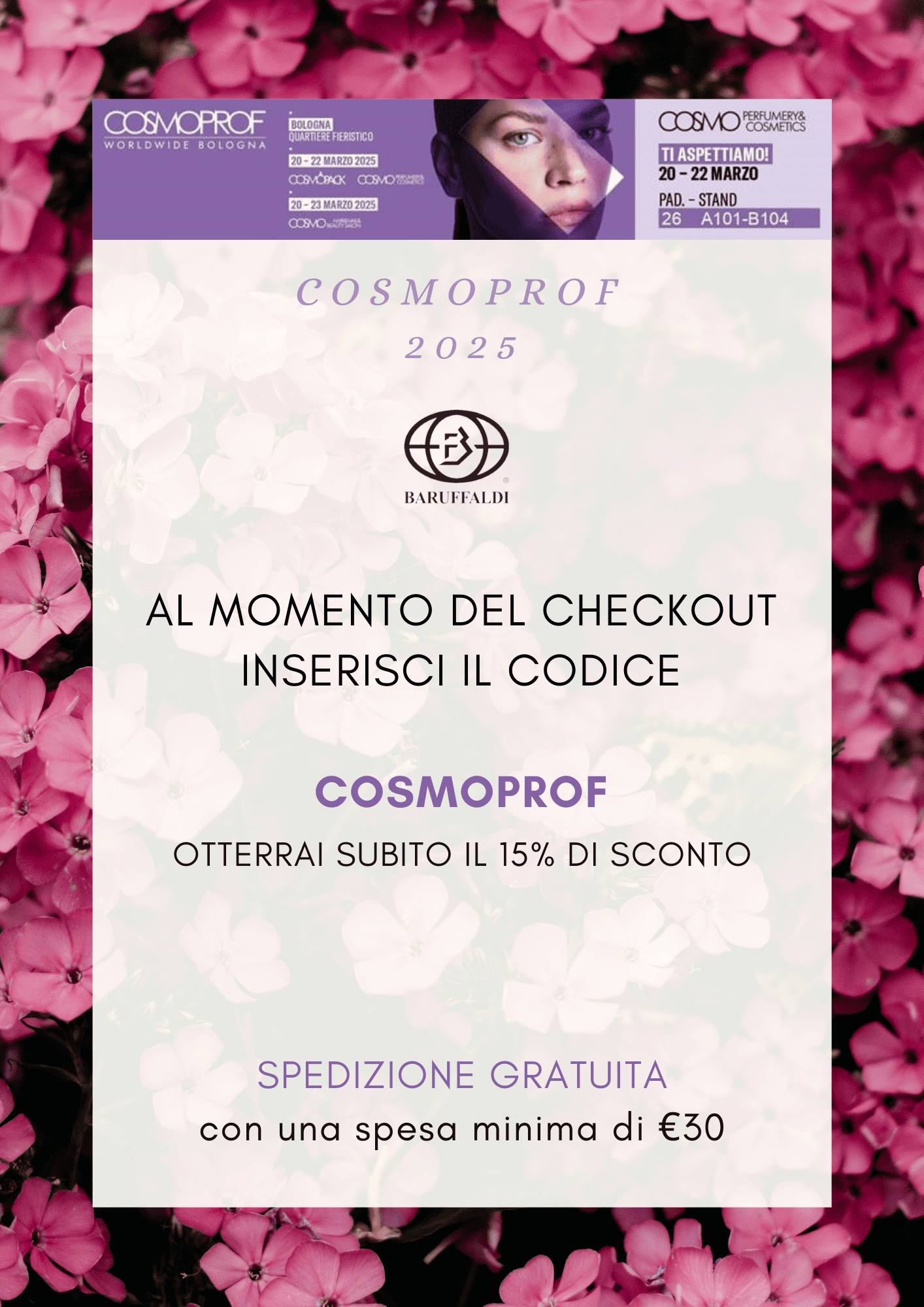 Baruffaldi, FIERA COSMOPROF BOLOGNA 2025, FIERA BELLEZZA, LOMBARDIA, ITALY, LAGO DI COMO