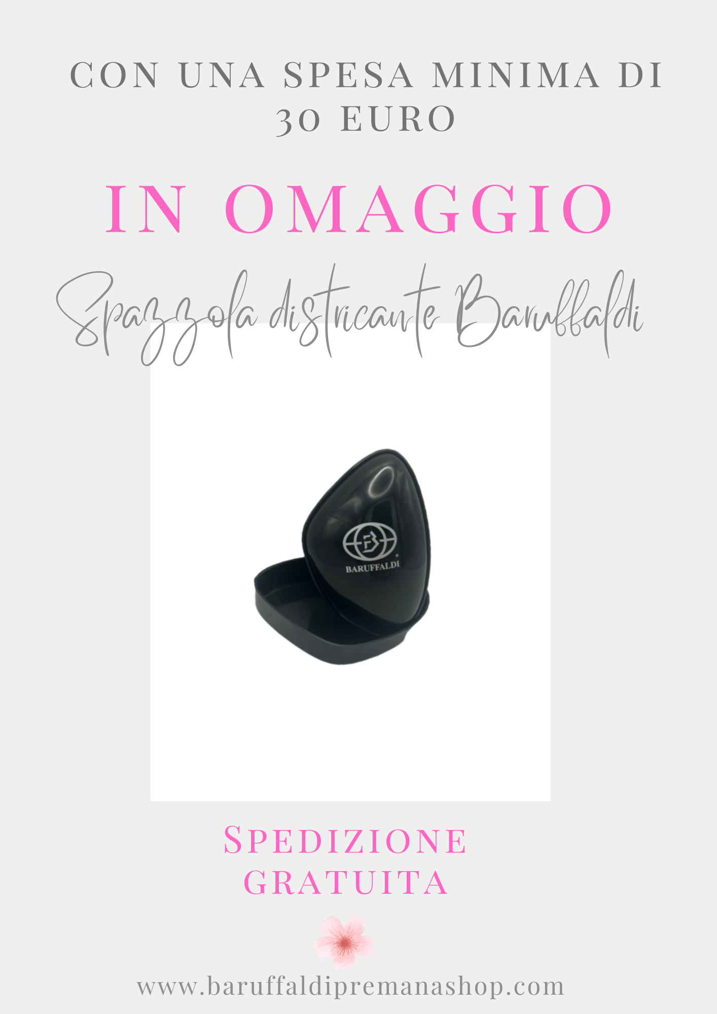 omaggio spazzola districante