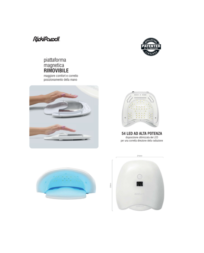 lampada led, manicure, pedicure, asciugatura