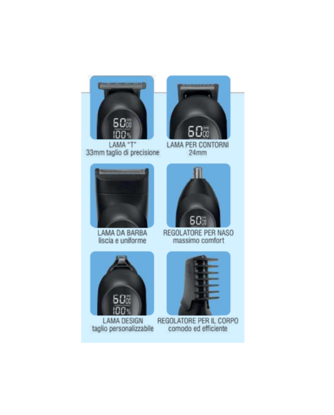 14 in 1 rasoio capelli